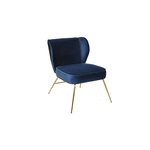 Fauteuil Wayne Pied Laiton