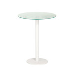 Stand Up High Table White Leg