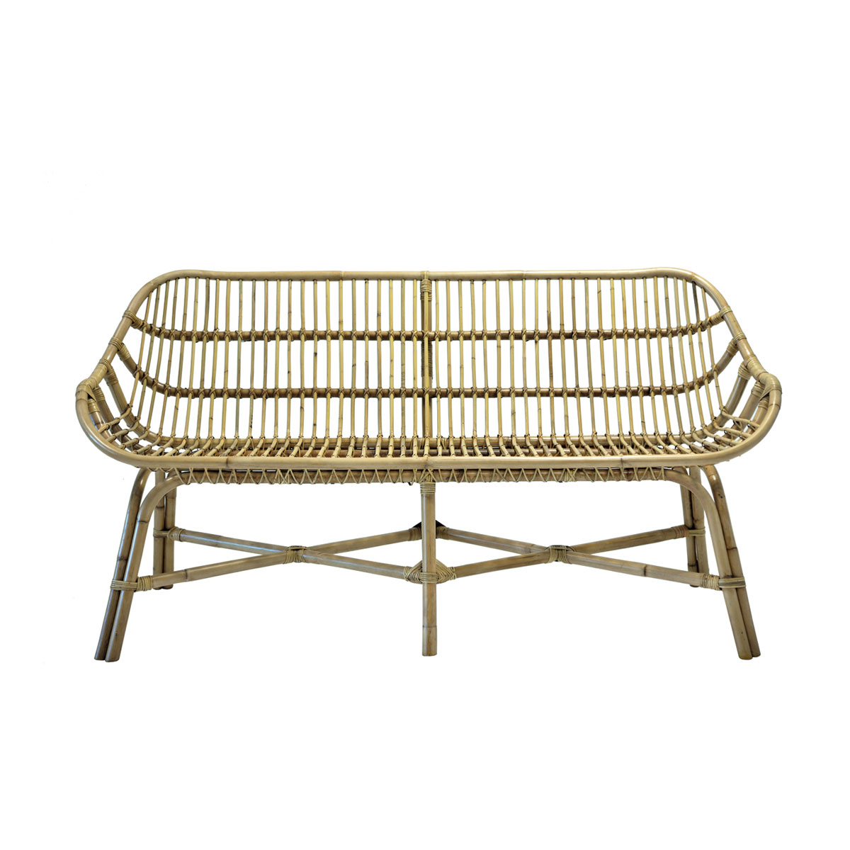 Tara Rattan Sofa