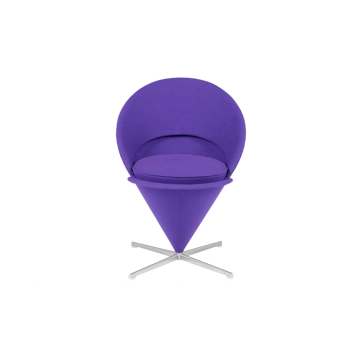 Fauteuil Cone Violet