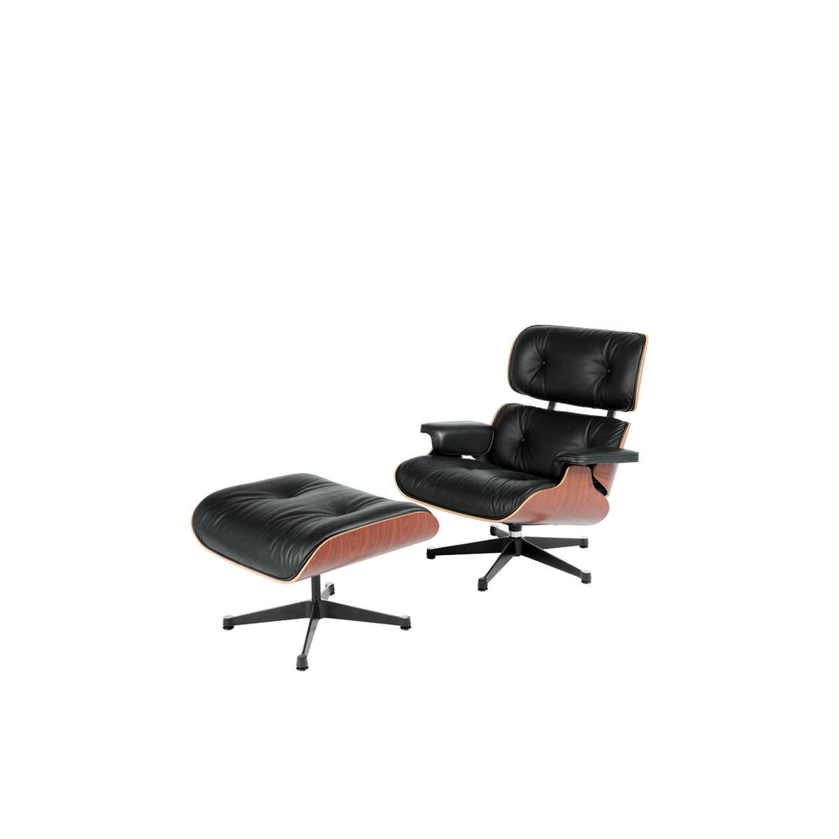 Fauteuil Lounge Noir