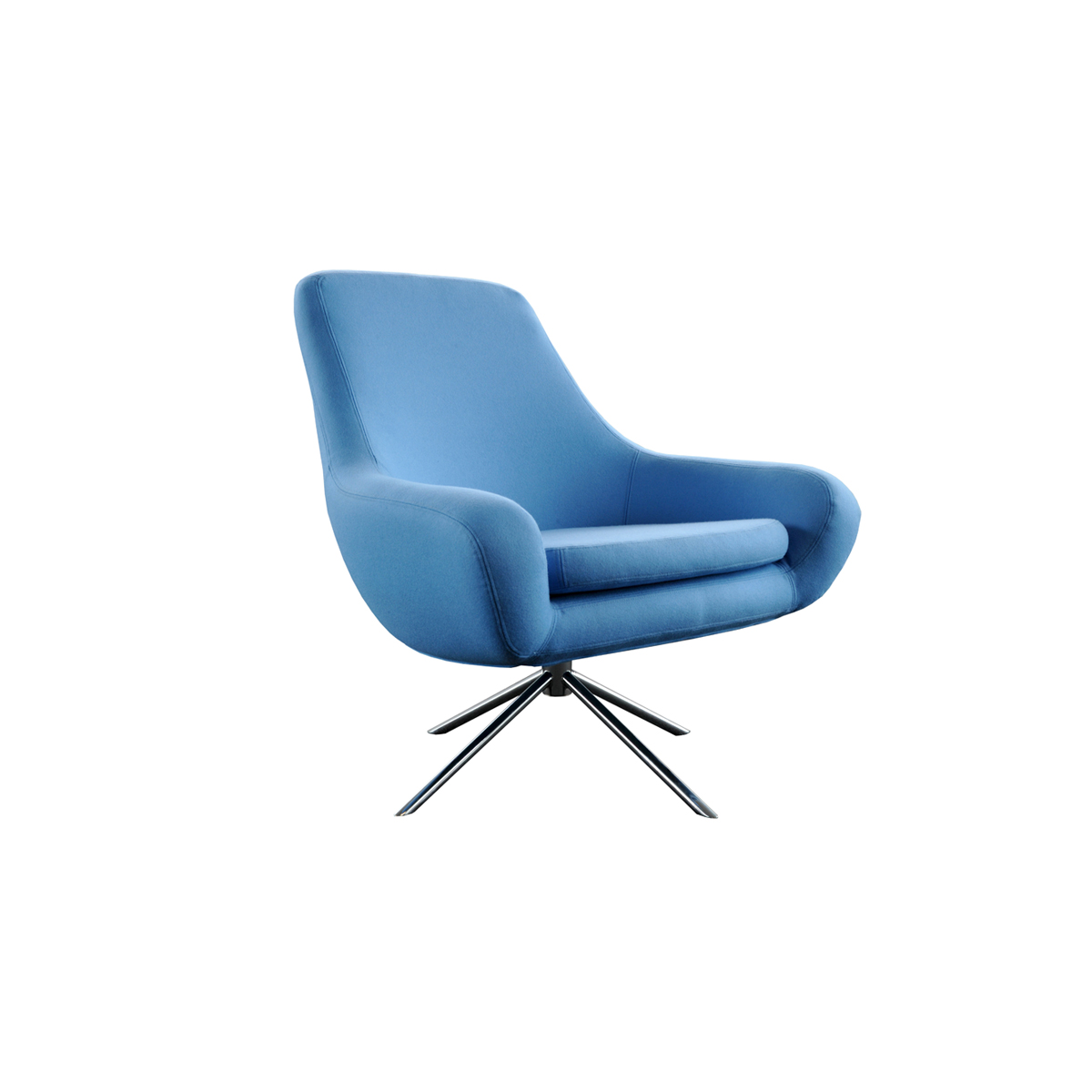 Fauteuil Noomi Bleu Clair