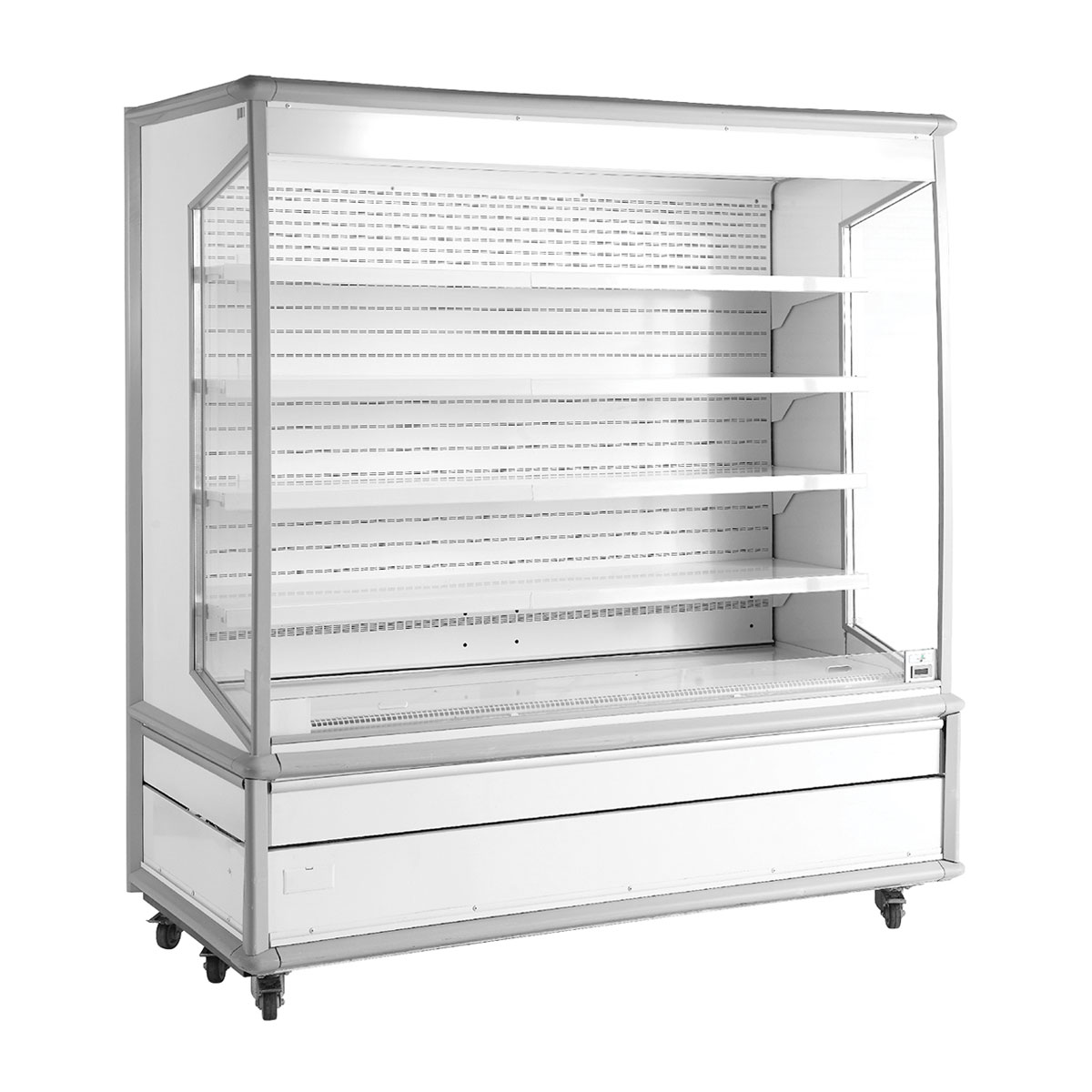 Vitrine murale - L. 194 cm Blanc