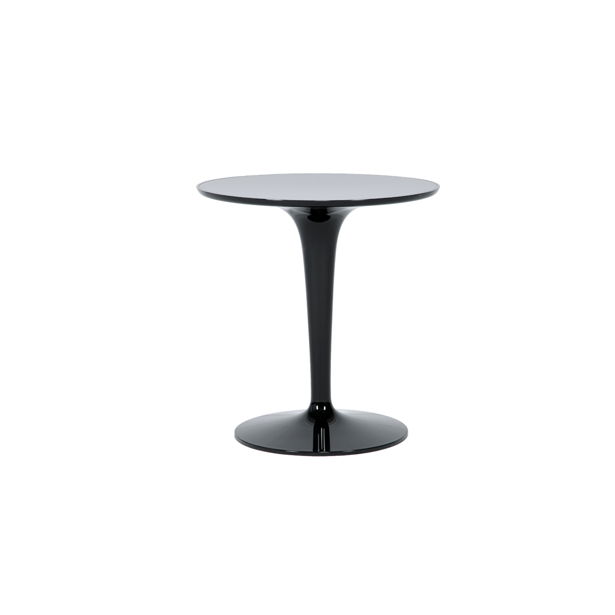 Tip Top Sofa End Table Black