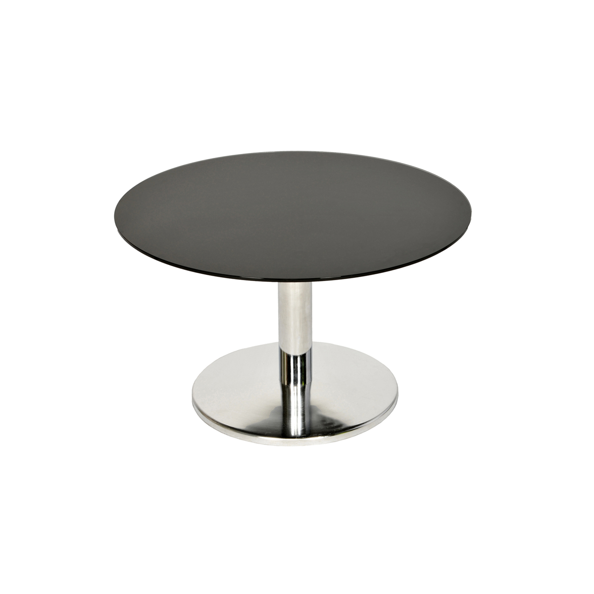 Table Basse Nymphéa Rond Noir