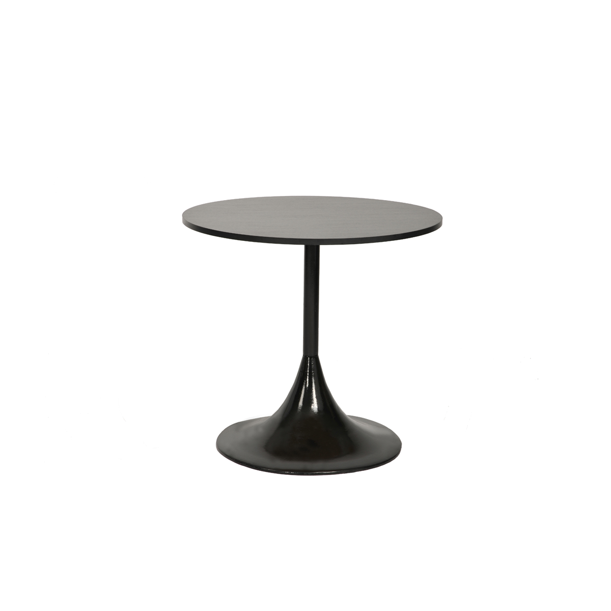 Tulipe Pedestal Table Black